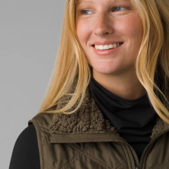 prAna Esla Vest Slate Green - Picture 4 of 7